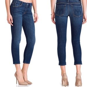 MOTHER Looker Ankle Length Fray Jeans